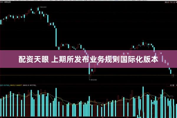 配资天眼 上期所发布业务规则国际化版本